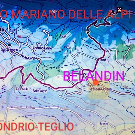 Belandin Ristorante Hotel Teglio Ngoại thất bức ảnh